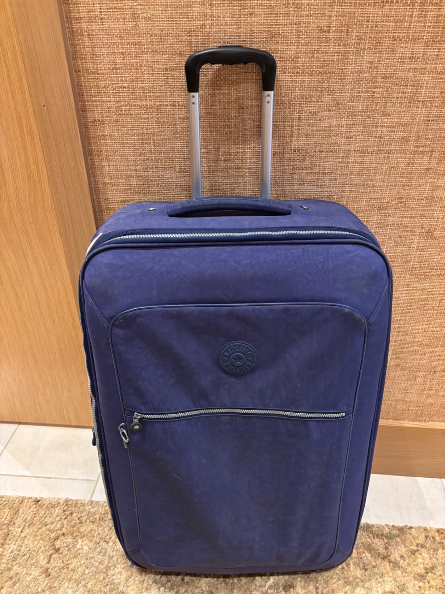 FREE: Blue Kipling Rolling Suitcase 💙